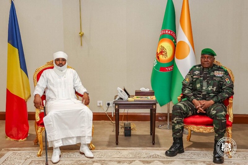 Marechal Mahamat Idriss Déby Itno et Tiani