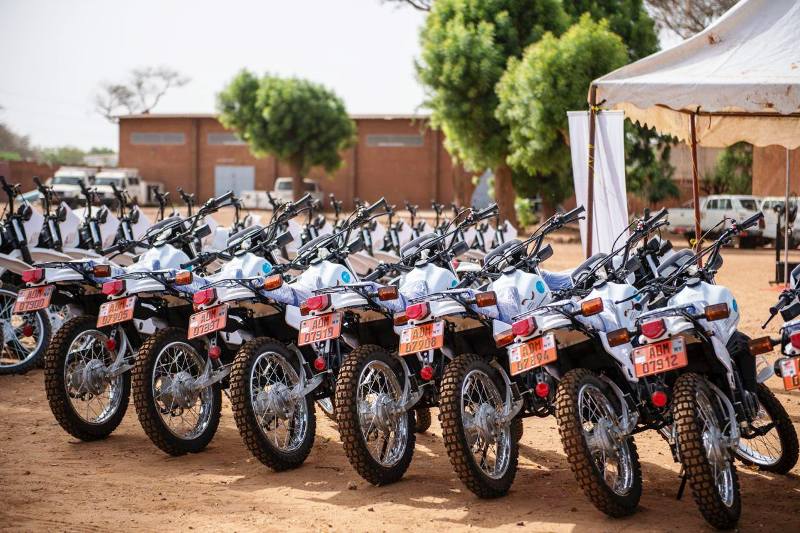 Remise motos Unicef Gavi et BMZ BIS1