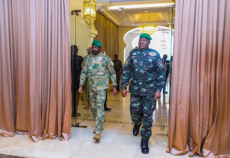 Tiani Goita Presidence Mali BIS2