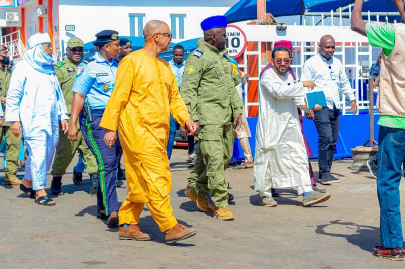 Visite ministre transport Abdourahamane Amadou STM BIS1