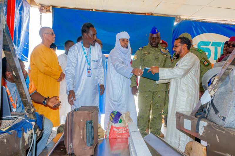 Visite ministre transport Abdourahamane Amadou STM BIS2