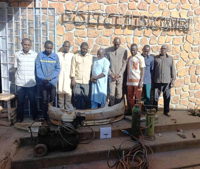 bande demantele vols voitures et motos