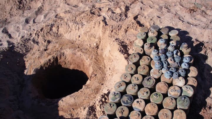 deminage mine Algerie