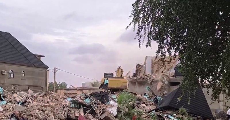 demolition ceinture verte Niamey