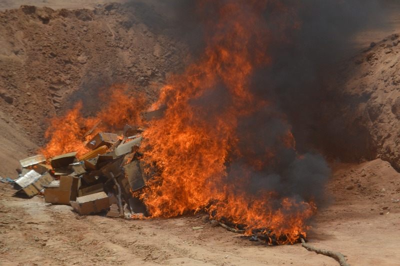 incineration drogue Agadez 01 07 2025 BIS