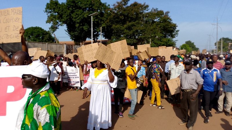 marche Opposition Centrafrique