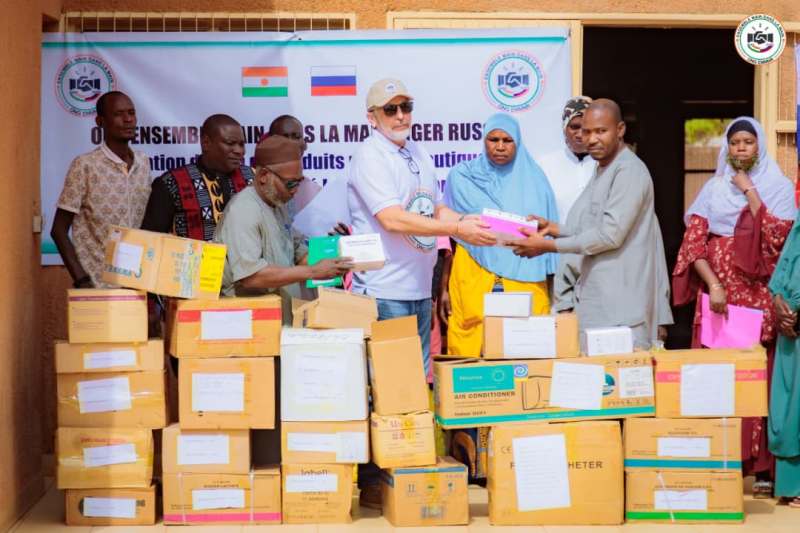 remise don produits pharmaceutique Banga Bana commune 5 Niamey