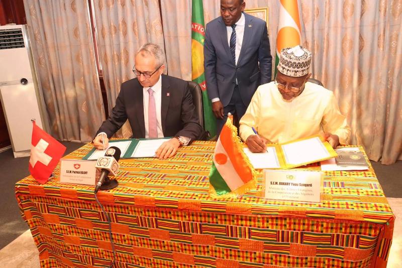 signature accords Niger Suisse