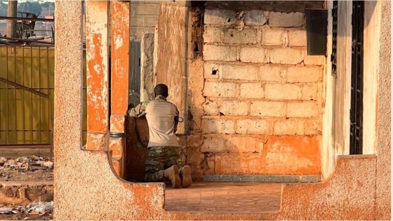 soldats garde securite