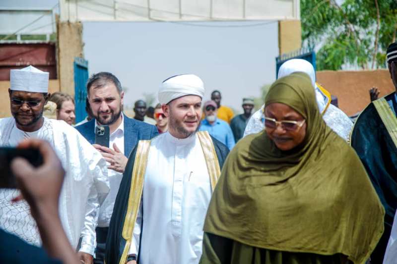 visite Grand Mufti Ravil Gainutdin Rail Asainov Niamey BIS10
