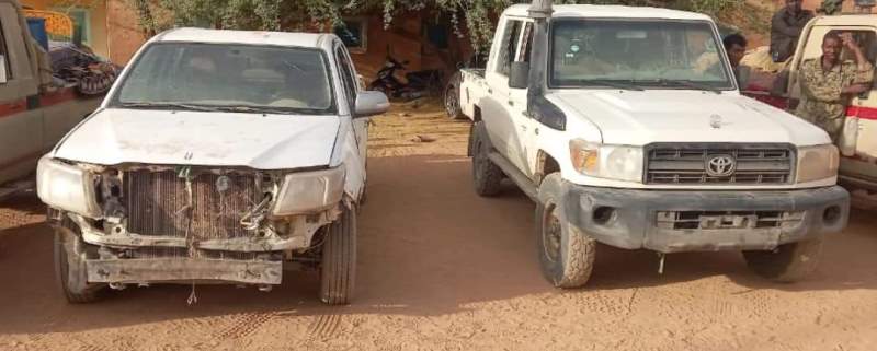 Vehicules voles recupere a Agadez
