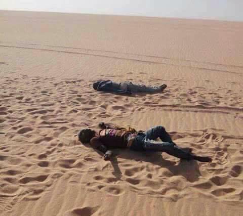 migrants morts de soif desert Niger