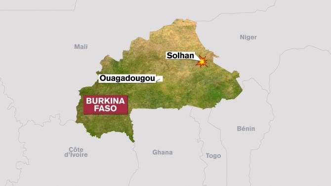 CARTE BURKINA FASO solhan