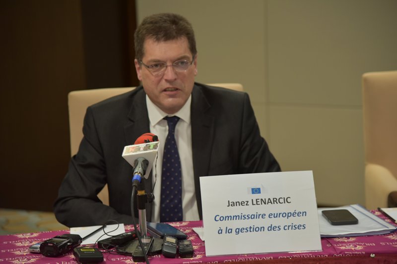 Conference de presse JanezLenarcic BIS