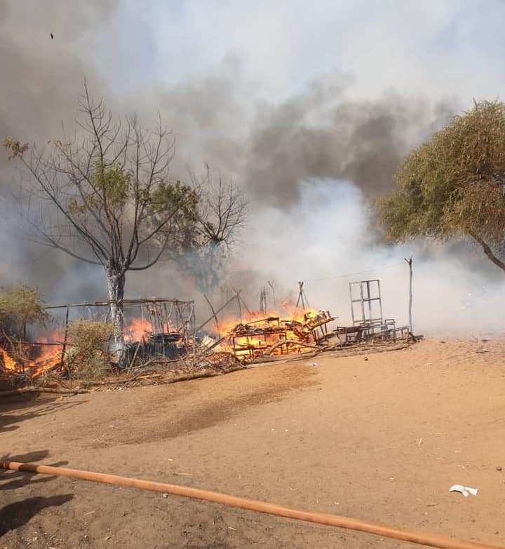 Incendie ecole Goudel Niamey BIS1