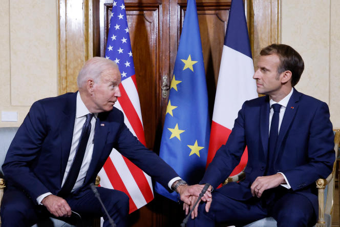 macron biden