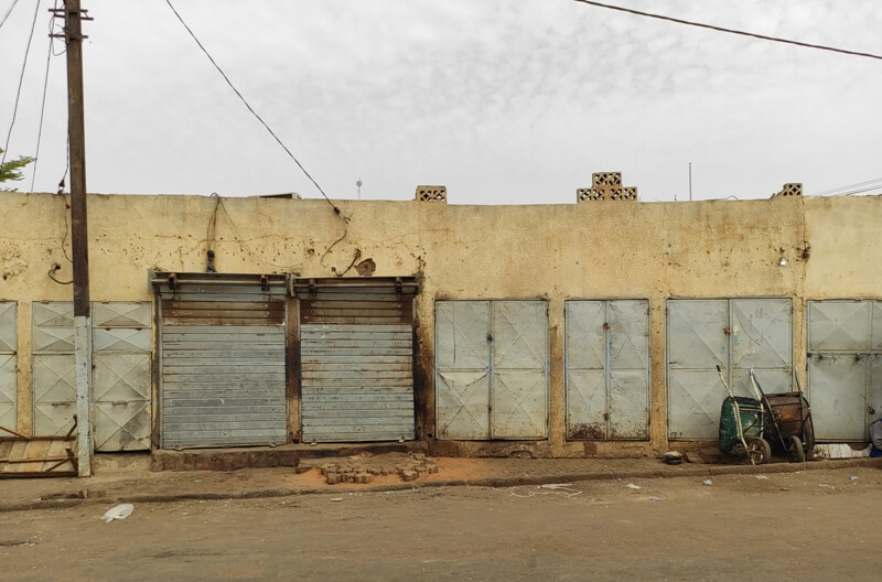 magasins Niamey en greve BIS1
