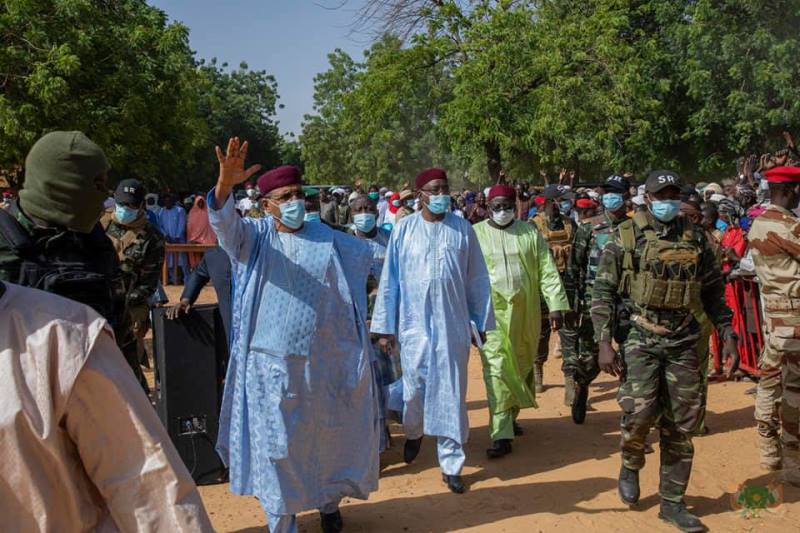 Bazoum visite Banibangou BIS