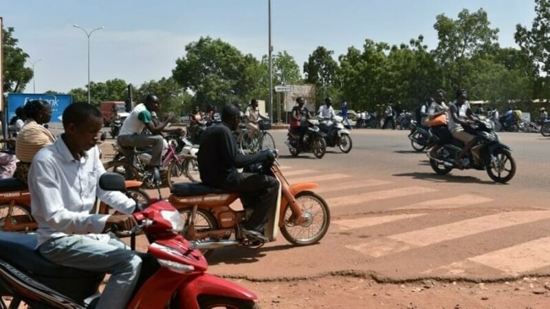 Circulation de moto