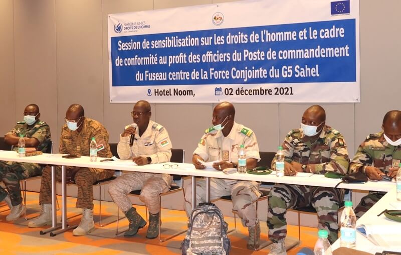 Session formation officiers du commandement du Fuseau Centre BIS2