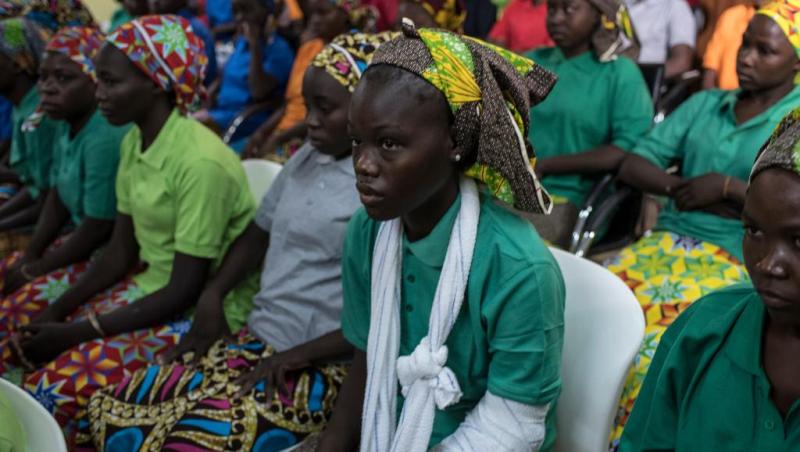 Des jeunes lyceennes de Chibok