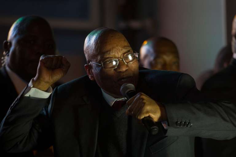 Jacob Zuma celebre sa courte victoire