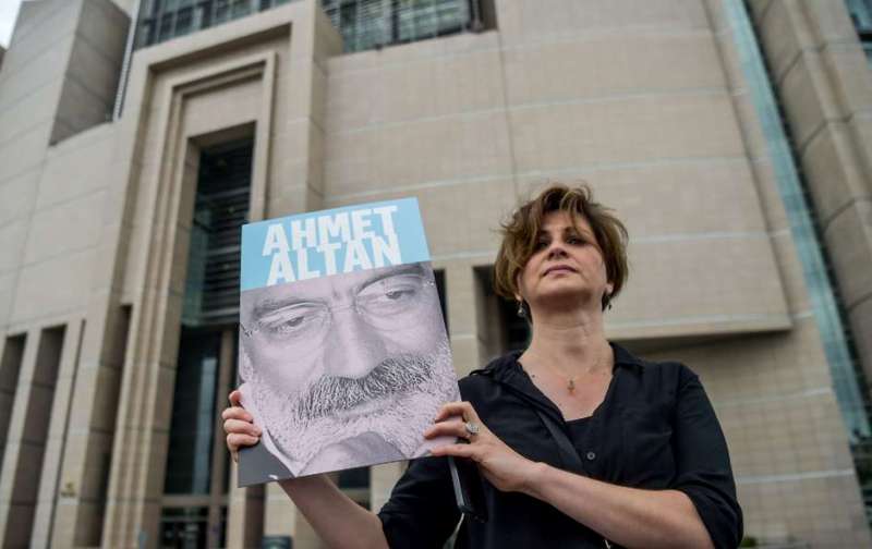 Manifestation de soutien au journaliste turc Ahmet Altan