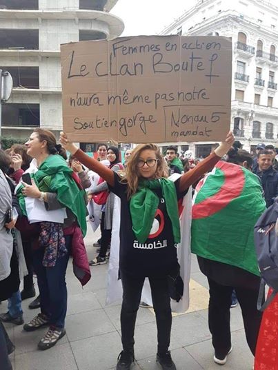 Protestation alger