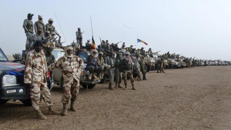 Soldats tchadiens  Kidal