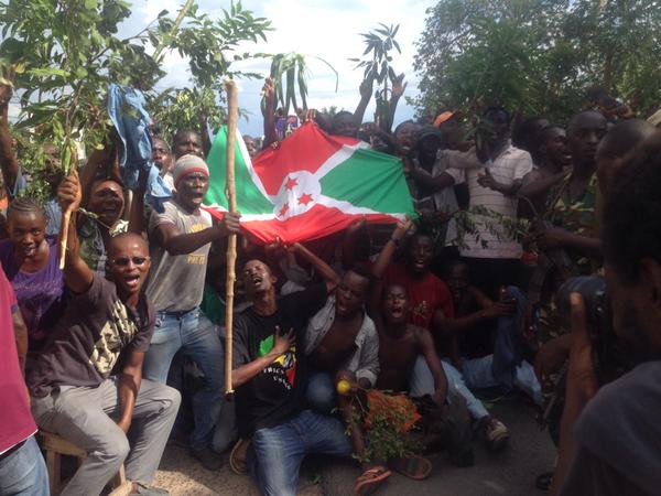 burundi jeunes en colere