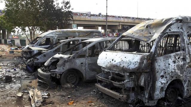 double attentat dans une gare routiere