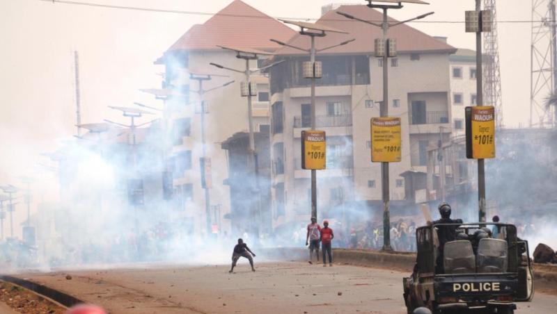 guinee heurts post elections communale