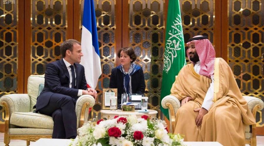 macron en arabie saoudite