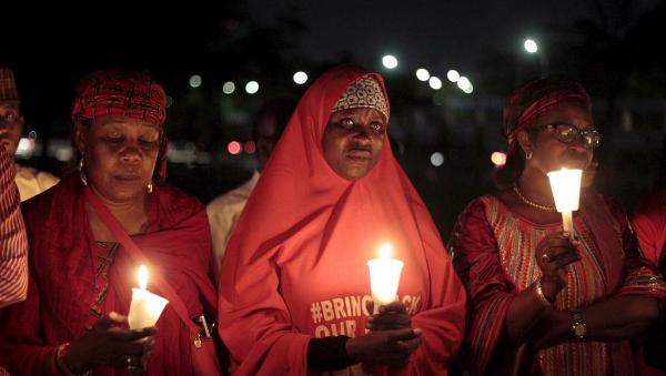 veillee des familles des lyceennes de Chibok