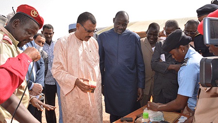 Bazoum Yacouba ceremonie