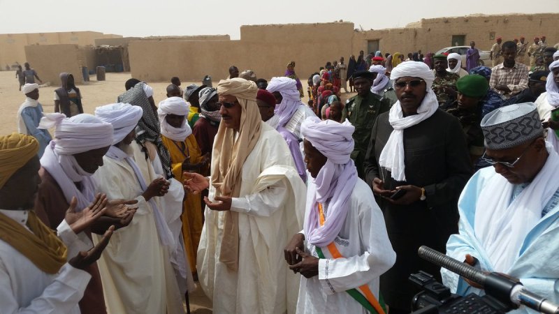 Bazoum en visite a Seguidine