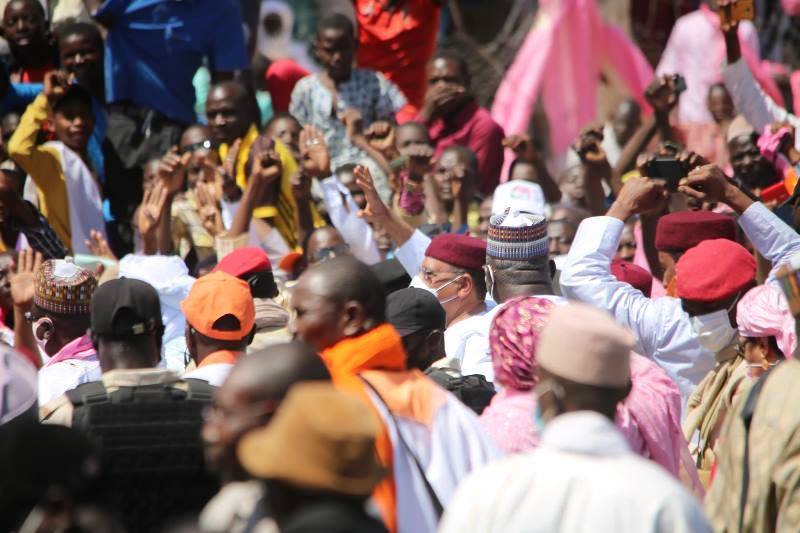 Bazoum meeting Maradi