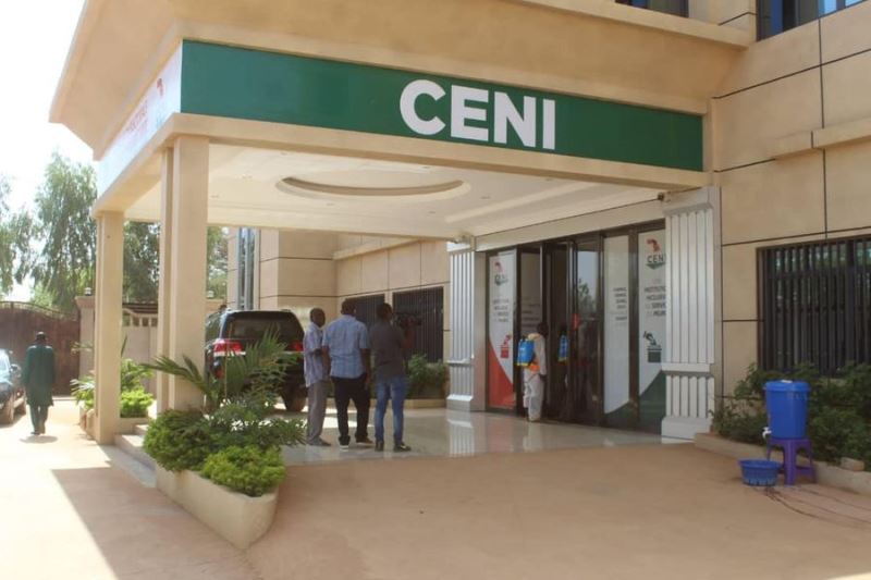 CENI Niger Siege entree