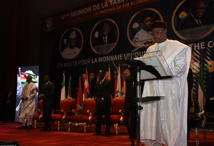 Issoufou Mahamadou Discours monaie unique