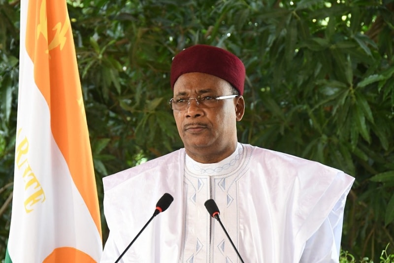 Issoufou Mahamadou pas content min