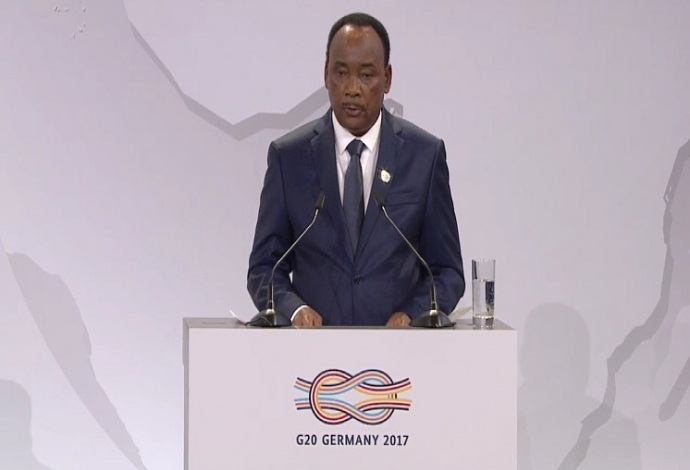 Issoufou discours Berlin G20