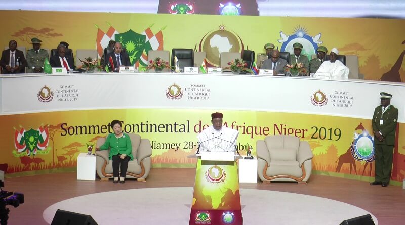 Issoufou discours sommet paix en Afrique