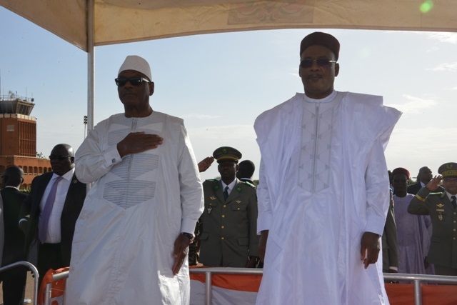 Issoufou et IBK a Niamey