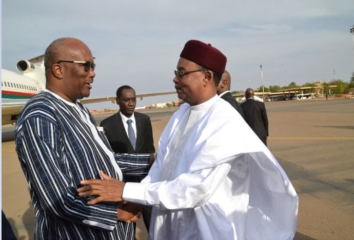 Issoufou et Roch Marc Christian Kabore
