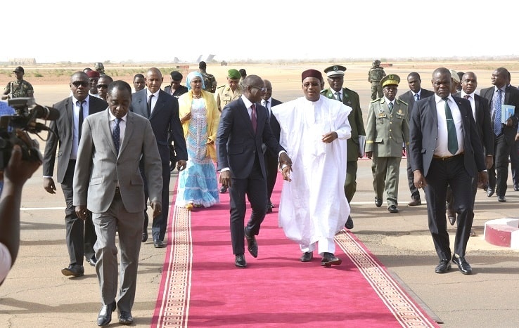 Issoufou et Talon a Niamey BIS min