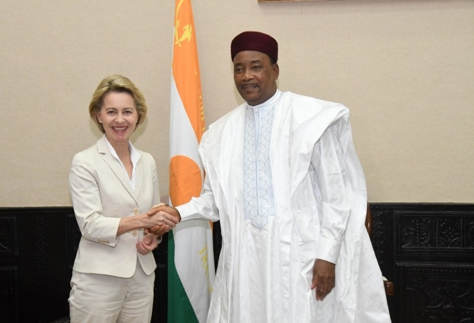 Issoufou et Ursula Von Der Leyen