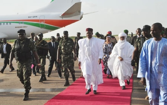 Issoufou inaugure nouvel avion