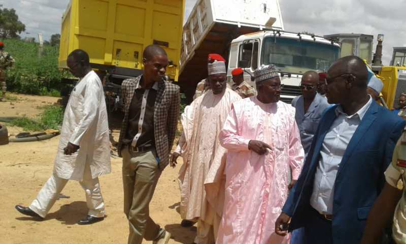 Kadi Abdoulaye visite chantier New