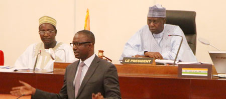 Marou Amadou au parlement 
