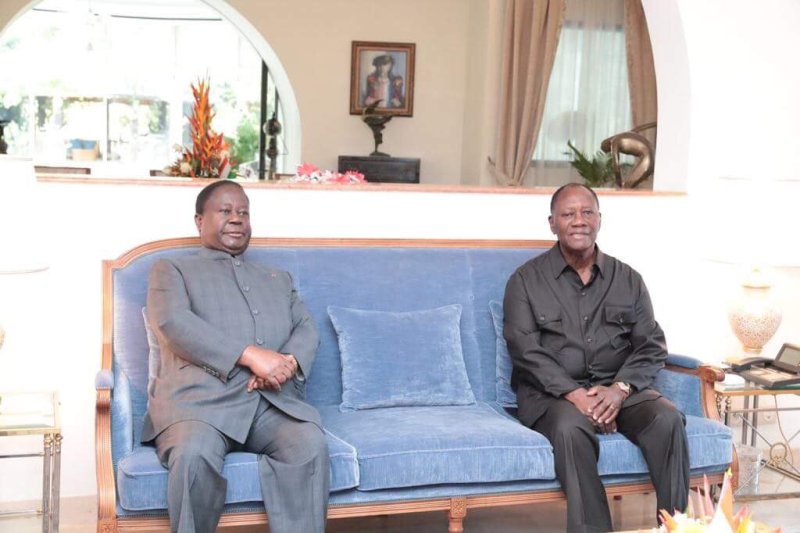 Ouattara et Bedie1